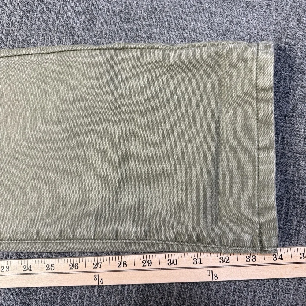 Taylor Stitch Democratic Foundation Pant Mens 38 Olive Organic Cotton Chino